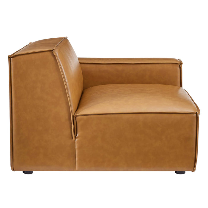 Restore Vegan Leather Loveseat by Modway