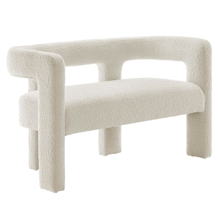 Kayla Boucle Upholstered Loveseat by Modway