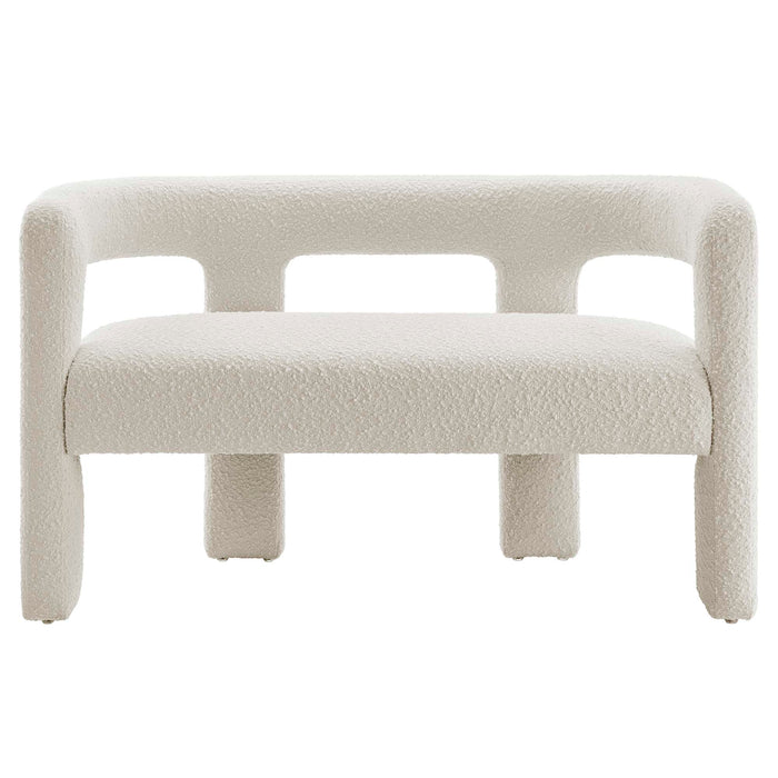 Kayla Boucle Upholstered Loveseat by Modway