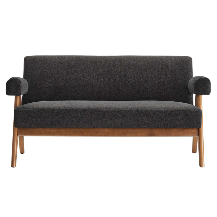 Lyra Fabric Loveseat by Modway