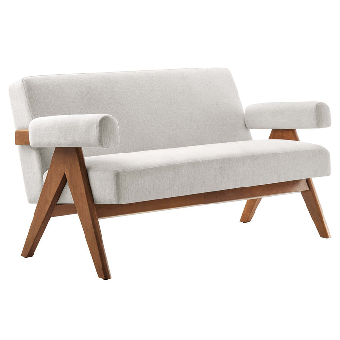 Lyra Fabric Loveseat by Modway