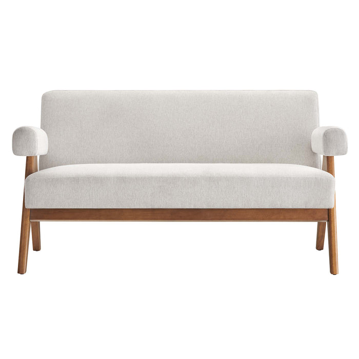 Lyra Fabric Loveseat by Modway