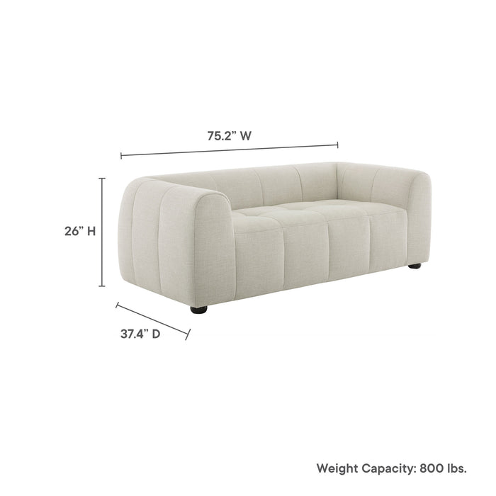 Liana Upholstered Fabric Loveseat by Modway