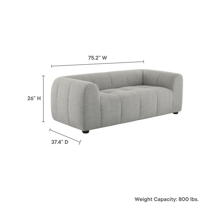 Liana Upholstered Fabric Loveseat by Modway