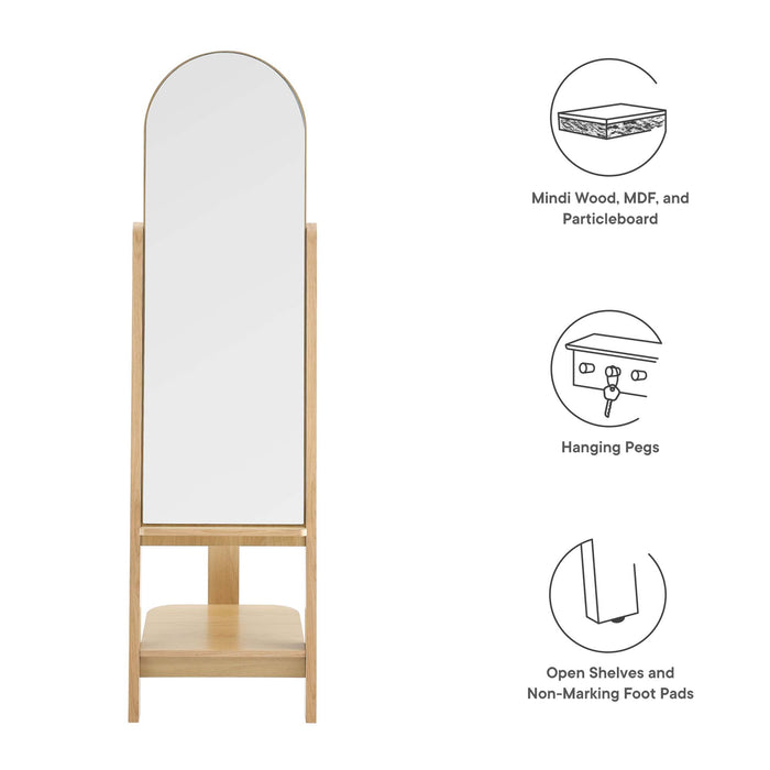 Ascend Standing Mirror by Modway