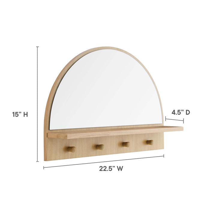 Moonbeam Arched Mirror by Modway