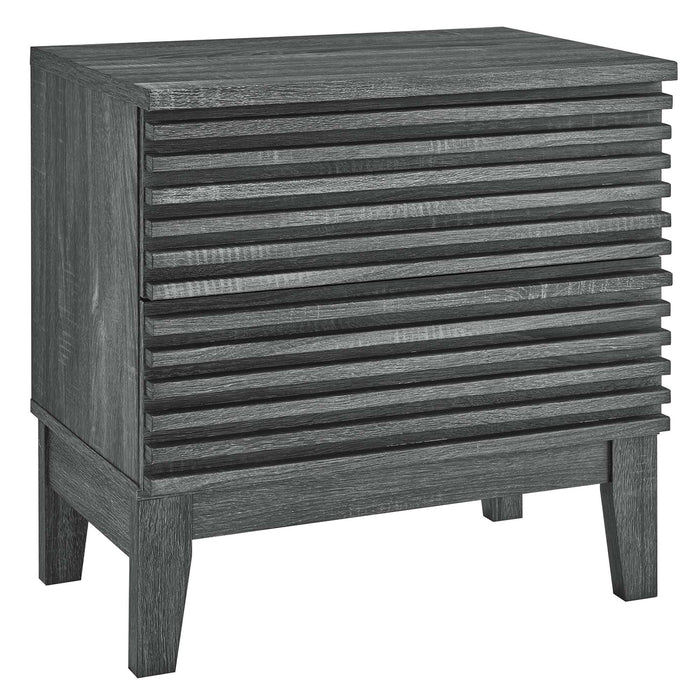 Render Two-Drawer Nightstand by Modway