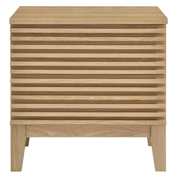 Render Two-Drawer Nightstand by Modway