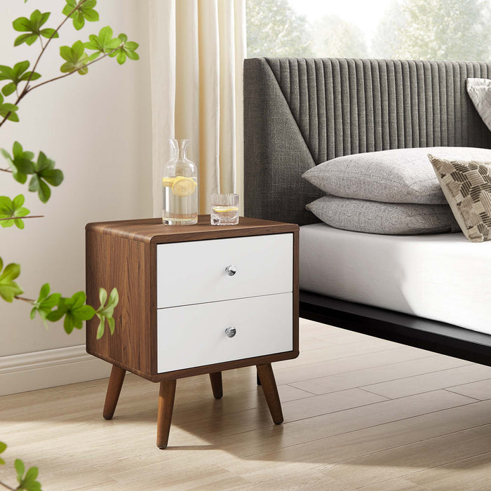 Transmit 2-Drawer Nightstand by Modway