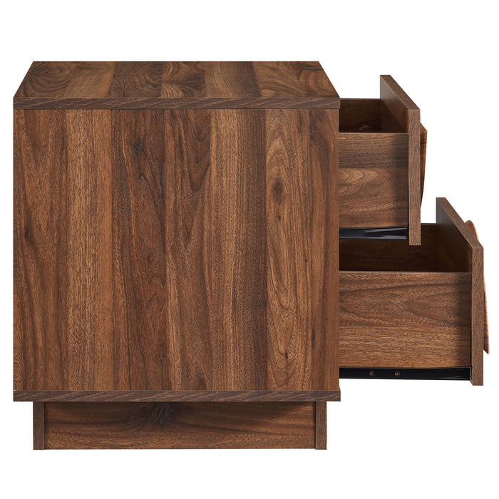 Bulwark 2-Drawer Nightstand by Modway