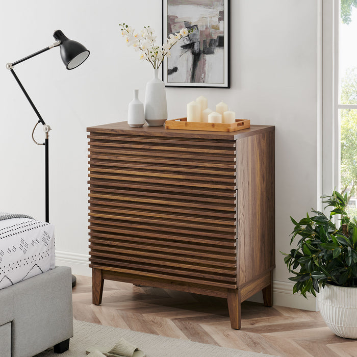 Render Large 3-Drawer Nightstand by Modway