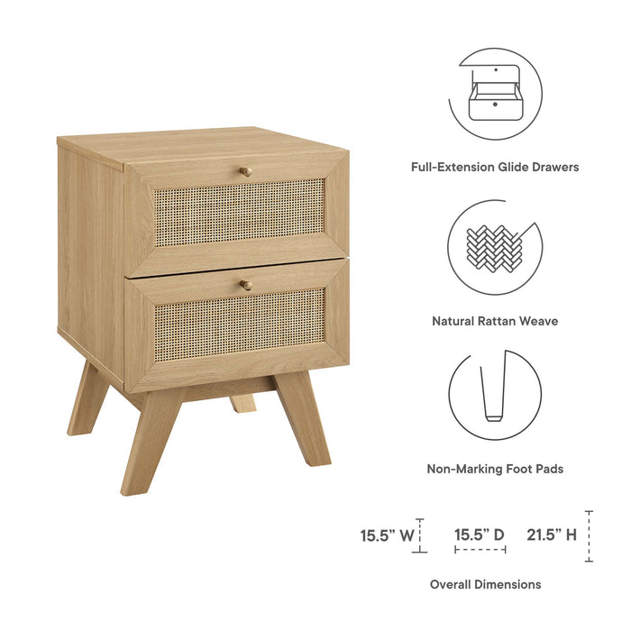 Soma 2-Drawer Nightstand by Modway