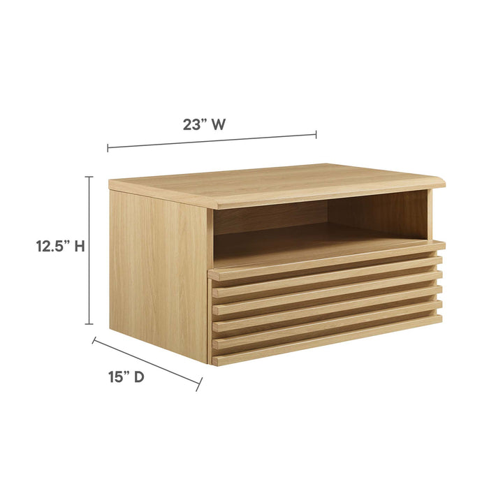 Render Wall-Mount Nightstand by Modway