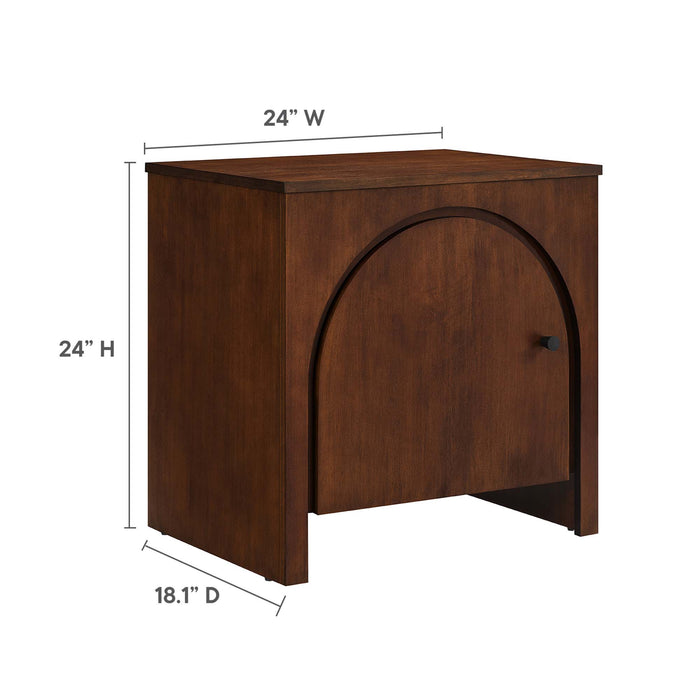 Appia Arched Door Nightstand by Modway