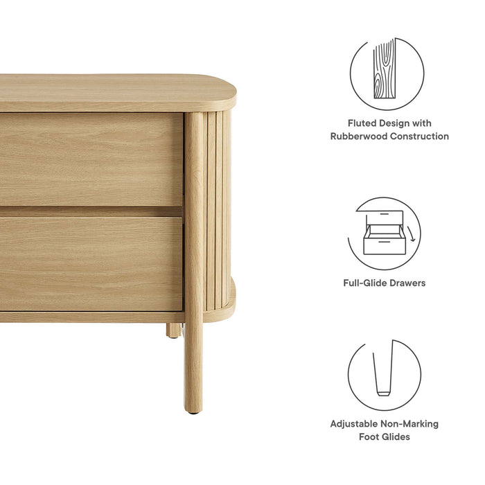 Cadence 2-Drawer Nightstand by Modway