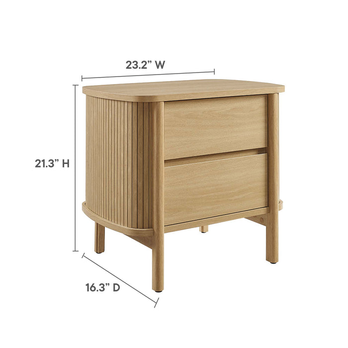 Cadence 2-Drawer Nightstand by Modway