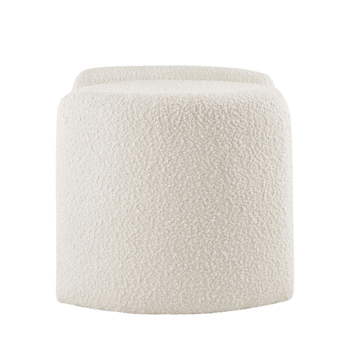 Nebula Boucle Upholstered Ottoman by Modway