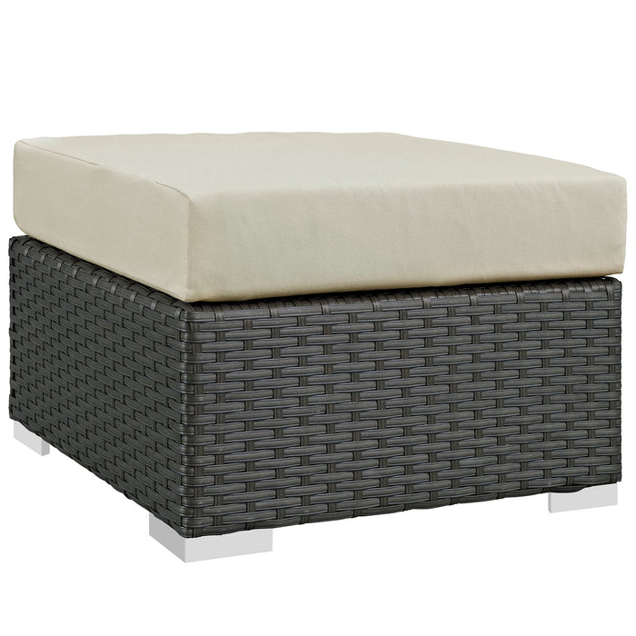 Sojourn Outdoor Patio Sunbrella� Ottoman by Modway