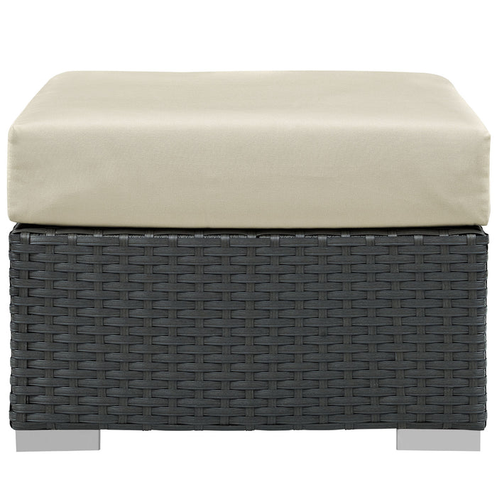 Sojourn Outdoor Patio Sunbrella� Ottoman by Modway