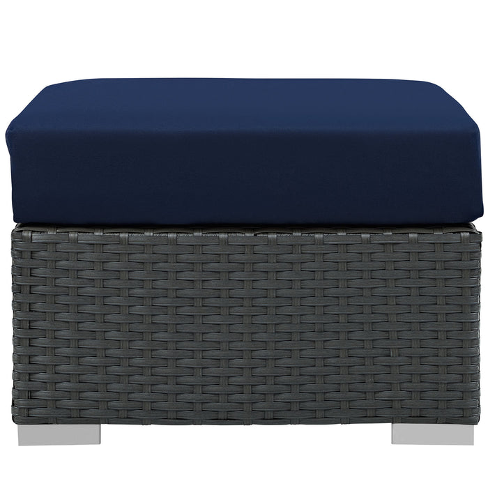 Sojourn Outdoor Patio Sunbrella� Ottoman by Modway