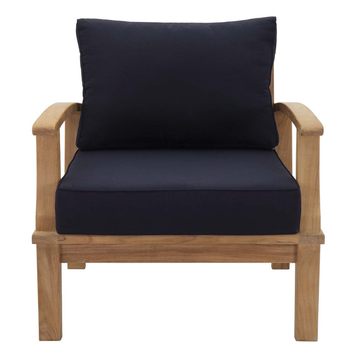 Marina Outdoor Patio Teak Armchair by Modway