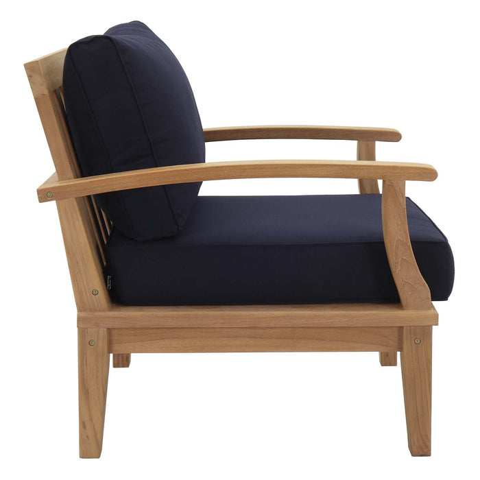 Marina Outdoor Patio Teak Armchair by Modway