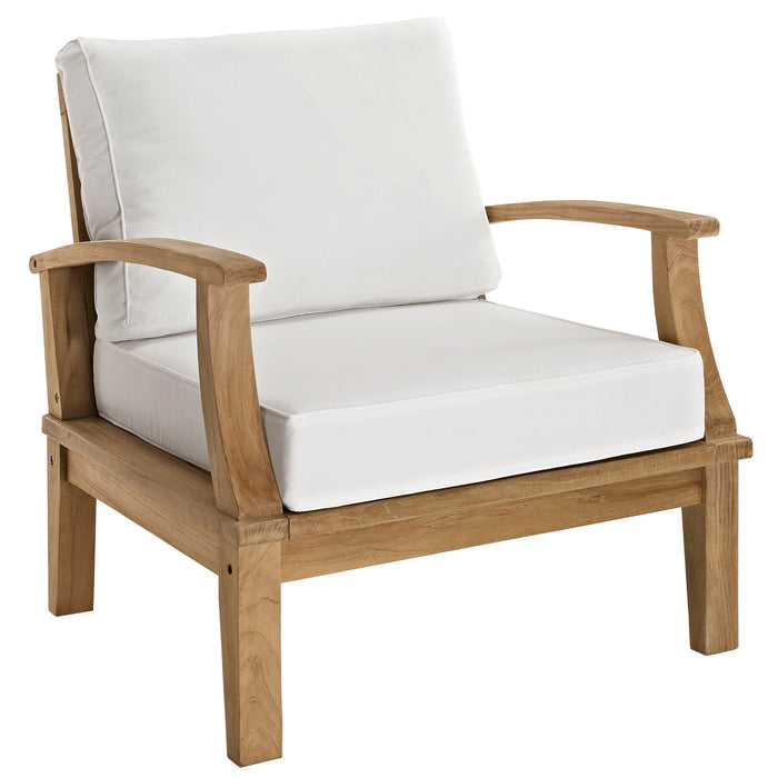 Marina Outdoor Patio Teak Armchair by Modway