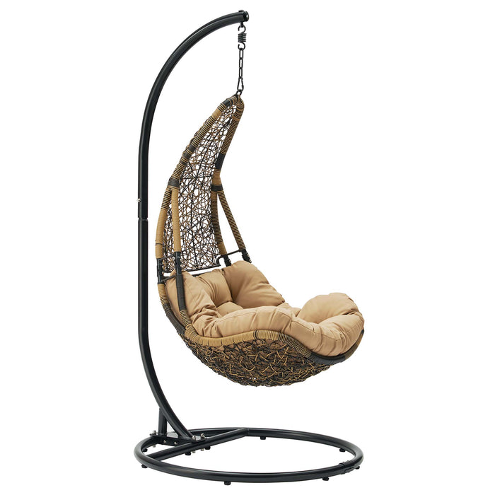 Abate Wicker Rattan Outdoor Patio Swing Chair by Modway