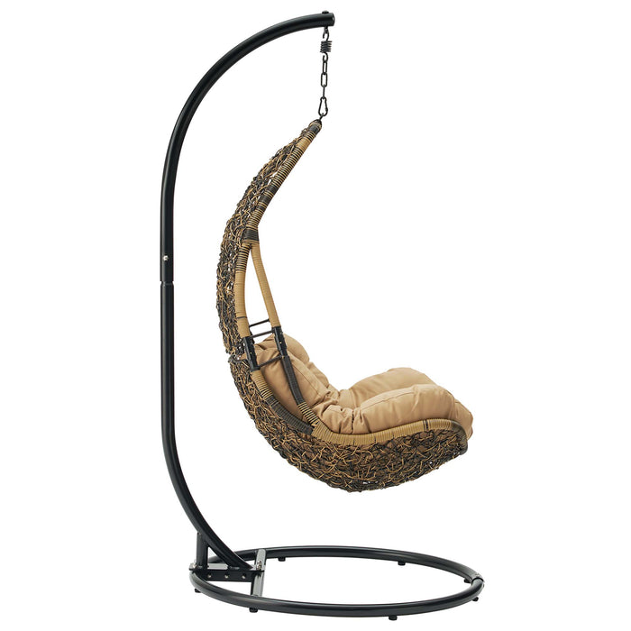 Abate Wicker Rattan Outdoor Patio Swing Chair by Modway