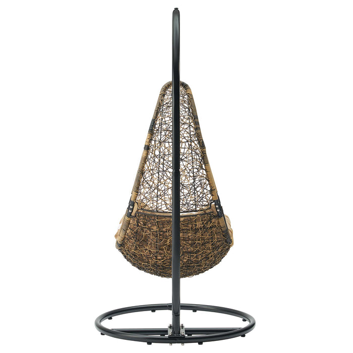 Abate Wicker Rattan Outdoor Patio Swing Chair by Modway