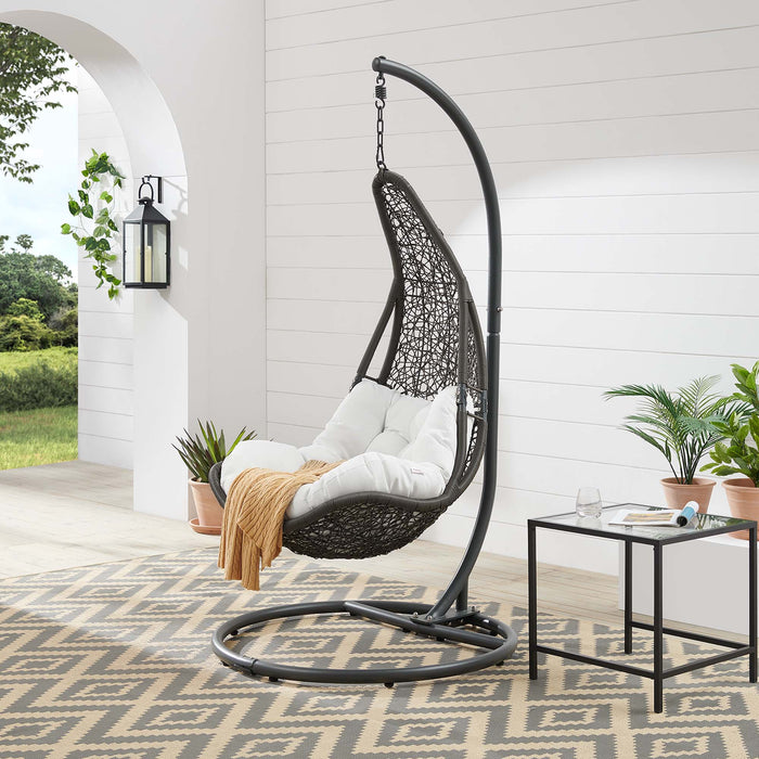 Abate Wicker Rattan Outdoor Patio Swing Chair by Modway