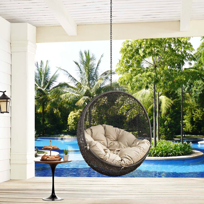 Hide Outdoor Patio Swing Chair Without Stand by Modway