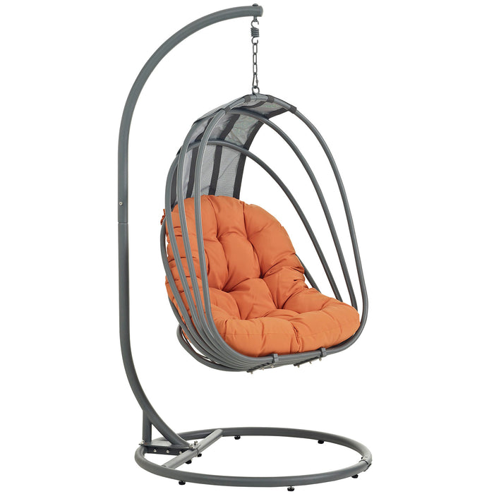 Whisk Outdoor Patio Swing Chair Without Stand by Modway