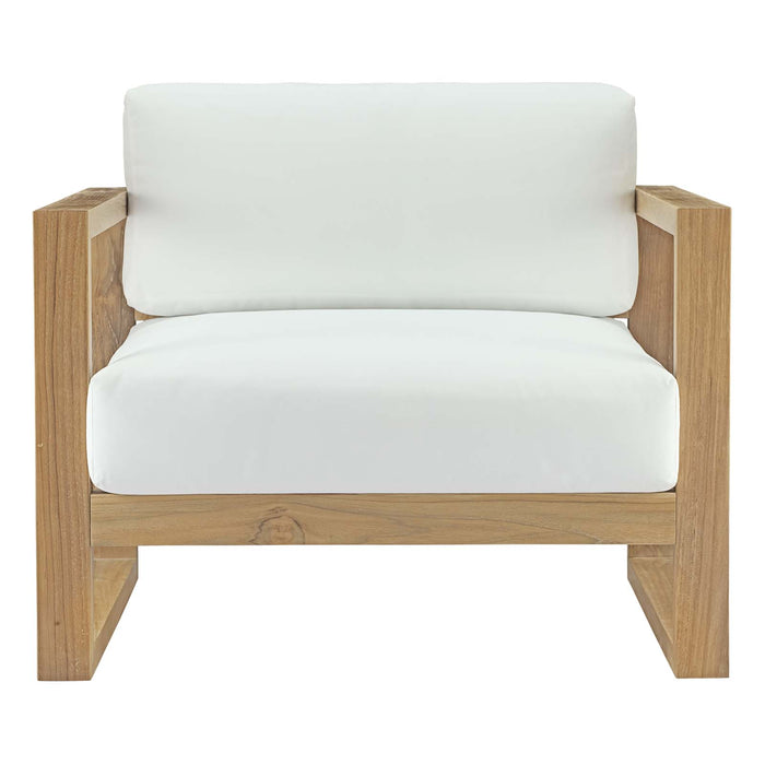 Upland Outdoor Patio Teak Armchair by Modway