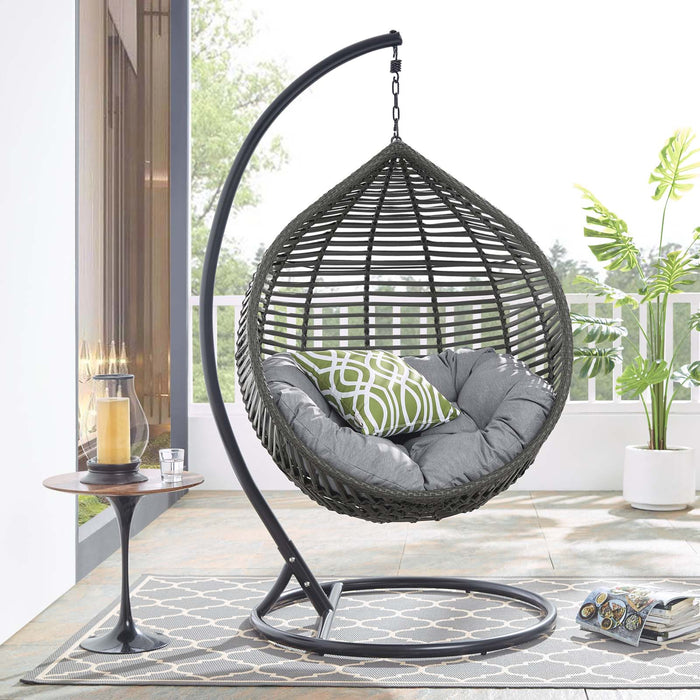 Garner Teardrop Outdoor Patio Swing Chair by Modway