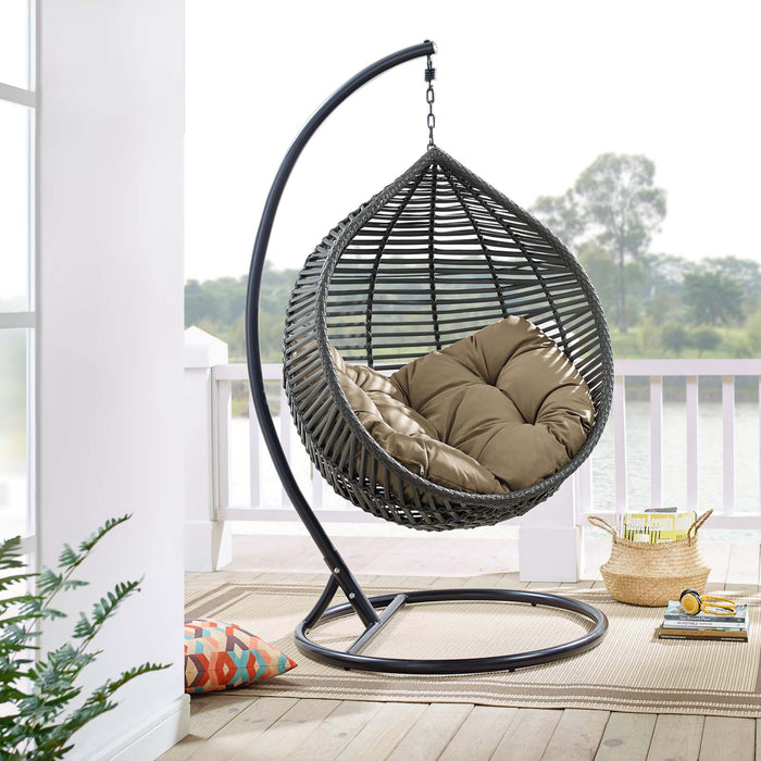 Garner Teardrop Outdoor Patio Swing Chair by Modway