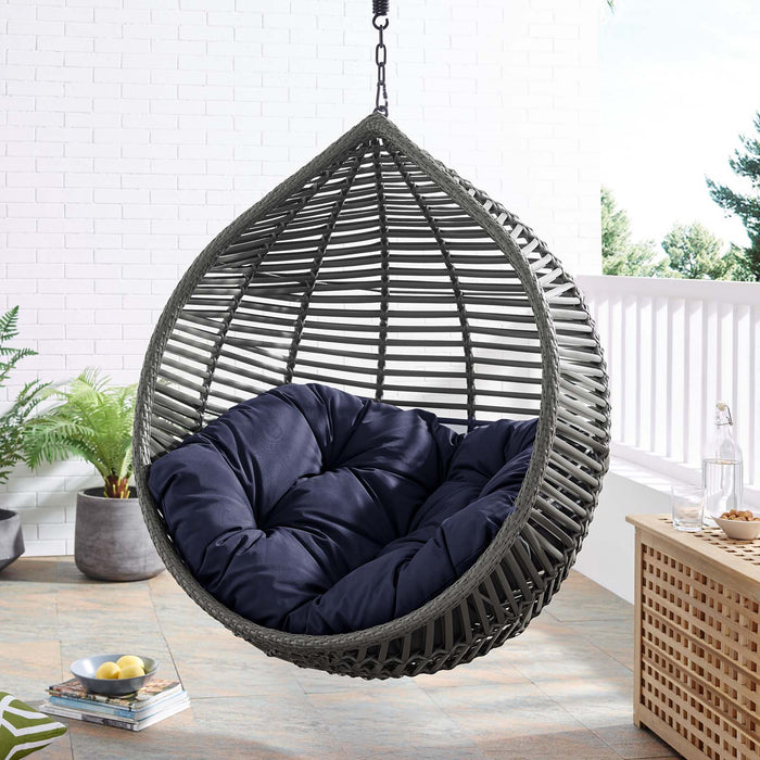 Garner Teardrop Outdoor Patio Swing Chair by Modway