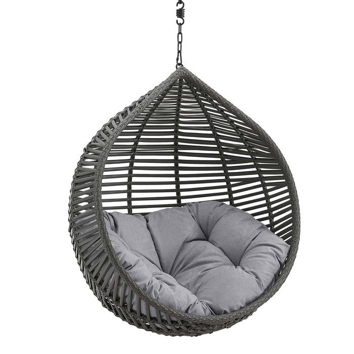 Garner Teardrop Outdoor Patio Swing Chair Without Stand by Modway