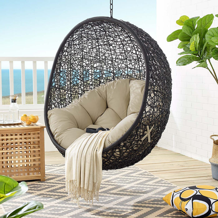 Encase Sunbrella� Swing Outdoor Patio Lounge Chair by Modway