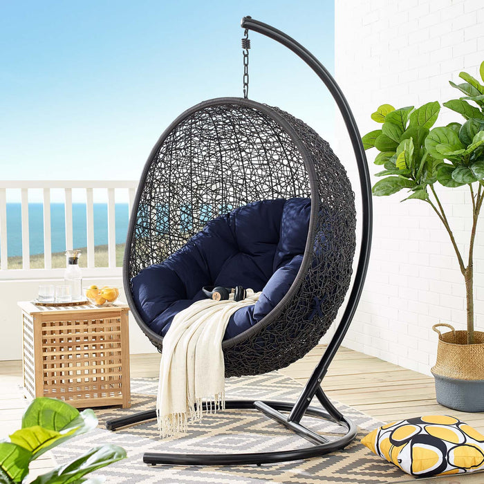 Encase Sunbrella� Swing Outdoor Patio Lounge Chair by Modway