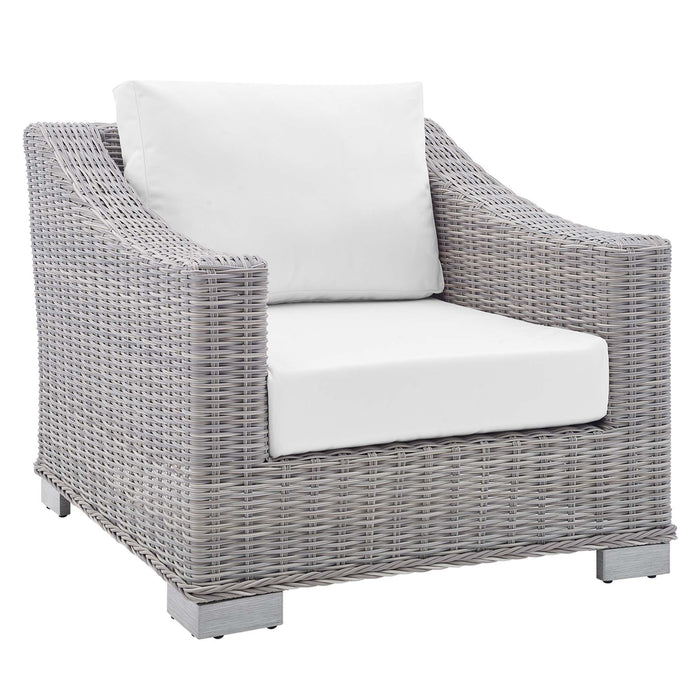 Conway Sunbrella� Outdoor Patio Wicker Rattan Armchair by Modway