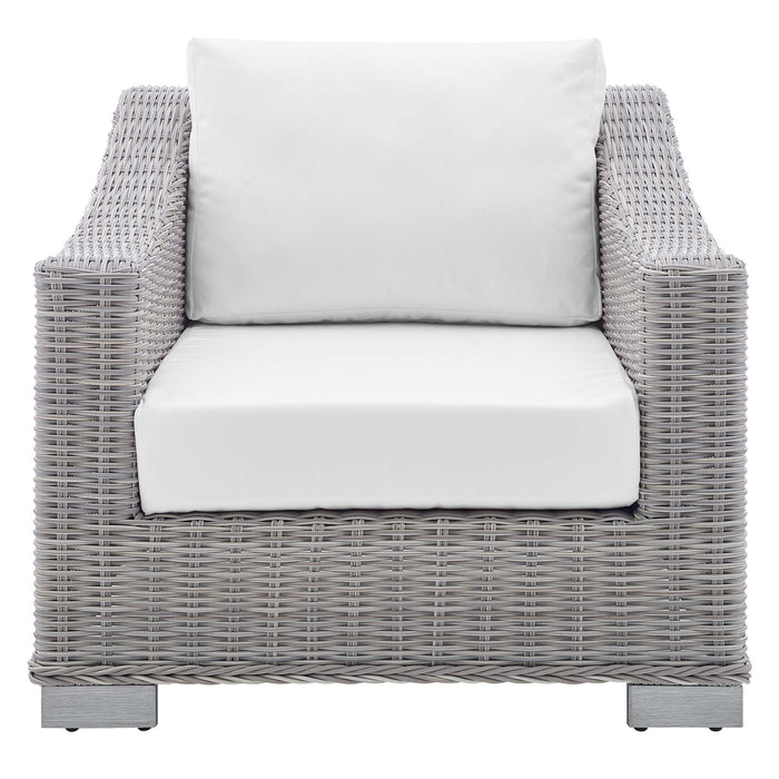 Conway Sunbrella� Outdoor Patio Wicker Rattan Armchair by Modway