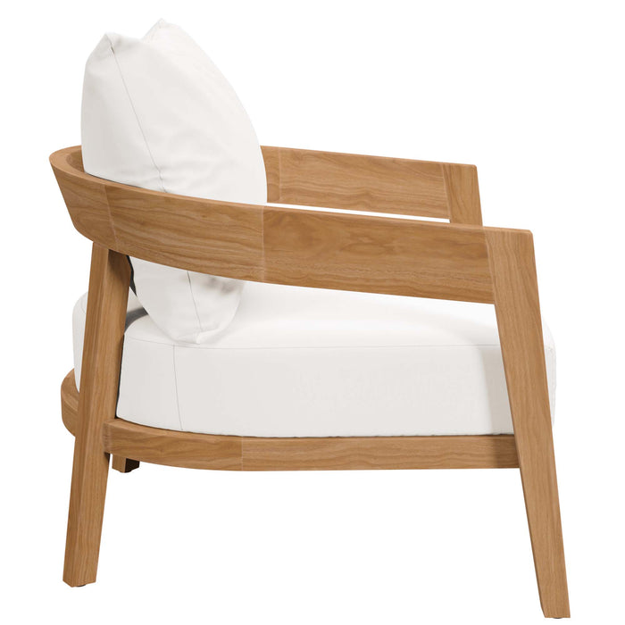 Brisbane Teak Wood Outdoor Patio Armchair by Modway