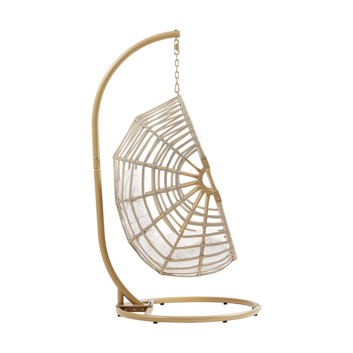 Amalie Wicker Rattan Outdoor Patio Rattan Swing Chair by Modway