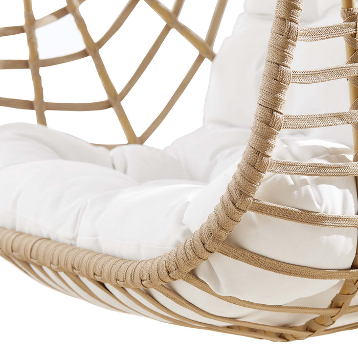 Amalie Wicker Rattan Outdoor Patio Rattan Swing Chair by Modway