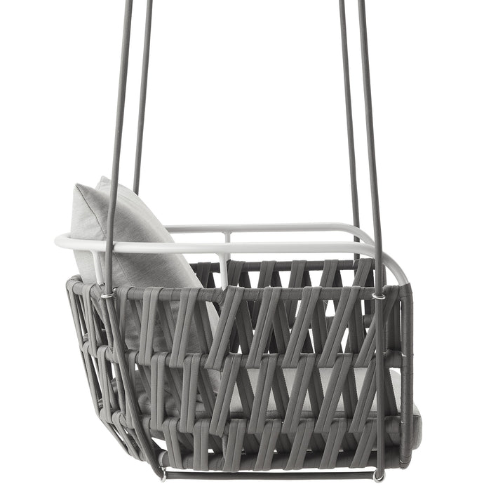 Kaliah Outdoor Patio Aluminum Swing Chair by Modway