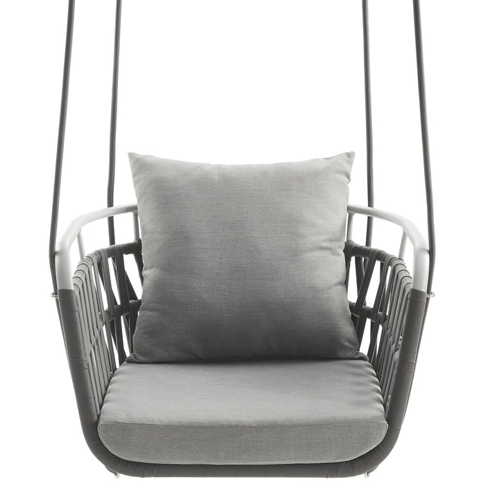 Kaliah Outdoor Patio Aluminum Swing Chair by Modway