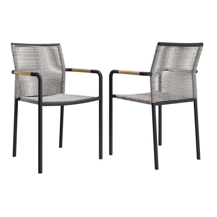 Serenity Outdoor Patio Armchairs Set of 2 by Modway