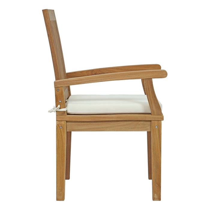 Marina Outdoor Patio Teak Dining Chair by Modway