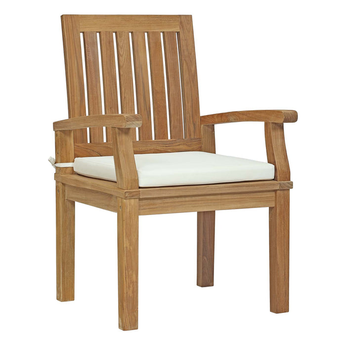 Marina Outdoor Patio Teak Dining Chair by Modway